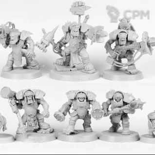 Описание картинки Wrecka Crew Tankbustas от Oi!-Factory по цене 2 200руб | Свободный Рынок Миниатюр - СРМ