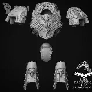Описание картинки Armour model “Vetustus” type Crow от LDBits по цене 968руб | Свободный Рынок Миниатюр - СРМ