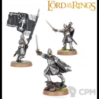Описание картинки Minas Tirith™ Commanders от NEW-MINIATURES по цене 888руб | Свободный Рынок Миниатюр - СРМ