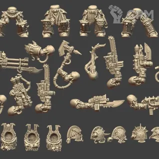 Описание картинки World Eaters Chaos Terminators - Скан от MrMetalHorror по цене 1 000руб | Свободный Рынок Миниатюр - СРМ