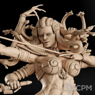 Описание картинки Queen Vashj Фигурка (World of Warcraft) от GAS3TXD  по цене 4 200руб | Свободный Рынок Миниатюр - СРМ