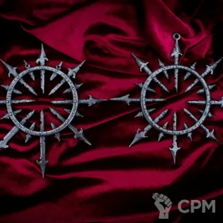 Описание картинки Великая Звезда Хаоса (вторая версия) от Строго по-Имперски по цене 3 690руб | Свободный Рынок Миниатюр - СРМ