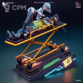 Описание картинки lucy  cyberpunk edgerunners от Milestone по цене 8 800руб | Свободный Рынок Миниатюр - СРМ
