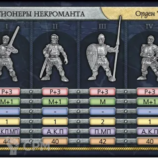 Описание картинки Отряд Битвы Fantasy - Крестоносцы от Кот и Ворон по цене 200руб | Свободный Рынок Миниатюр - СРМ