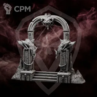 Описание картинки Полуорк/Воин от Dark Craft Hobby по цене 256руб | Свободный Рынок Миниатюр - СРМ