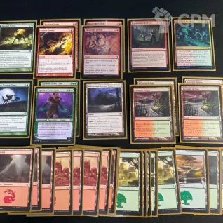 Описание картинки Колода MTG: «Вой Стаи» (RG) от Барахолка Баллиоза по цене 2 000руб | Свободный Рынок Миниатюр - СРМ