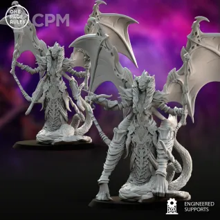 Описание картинки OPR Harbinger of Lust/Demon Prince от Лаборатория хаоса по цене 490руб | Свободный Рынок Миниатюр - СРМ