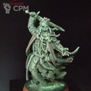 Описание картинки King of the Dead &amp; Heralds. от Inpuhotep по цене 2 500руб | Свободный Рынок Миниатюр - СРМ