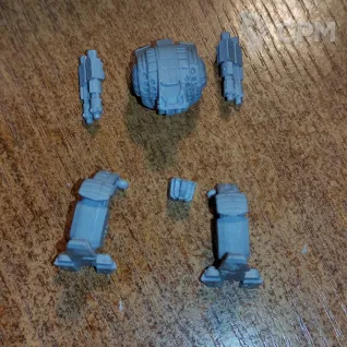 Описание картинки Аваланч (50 тонн) от Dwarf Pirate Foundry по цене 350руб | Свободный Рынок Миниатюр - СРМ