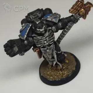 Описание картинки Space Marine Chaplain (Литье) от Elf_Merchant по цене 400руб | Свободный Рынок Миниатюр - СРМ