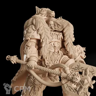Описание картинки Logan Grimnar Фигурка (Warhammer) от GAS3TXD  по цене 3 600руб | Свободный Рынок Миниатюр - СРМ