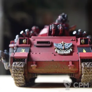 Описание картинки Blood Angels Baal Predator от Biosphere по цене 10 000руб | Свободный Рынок Миниатюр - СРМ