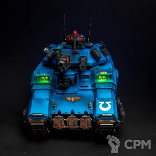 Описание картинки Space Marines Repulsor Executioner от RavenwingSquad по цене 10 500руб | Свободный Рынок Миниатюр - СРМ