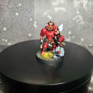 Описание картинки Blood angels captain от Firefly261291 по цене 3 500руб | Свободный Рынок Миниатюр - СРМ