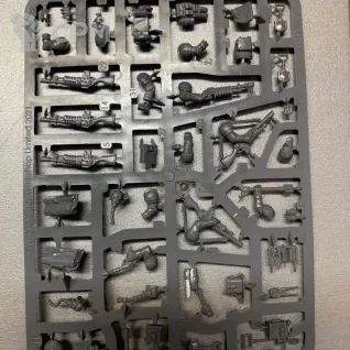 Описание картинки Veteran Guardsmen Death Korps of Krieg (Kill Team) от WebWay по цене 2 365руб | Свободный Рынок Миниатюр - СРМ
