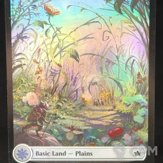 Описание картинки Plains (BLB Full Art Foil) от Барахолка Баллиоза по цене 200руб | Свободный Рынок Миниатюр - СРМ