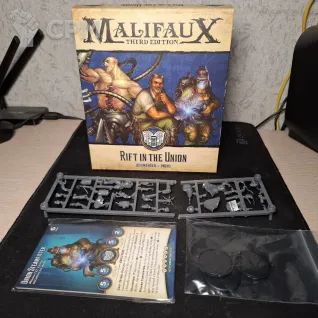 Описание картинки Union Steamfitters из Rift in the Union от Zehir по цене 1 000руб | Свободный Рынок Миниатюр - СРМ