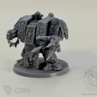 Описание картинки Space Wolves Venerable Dreadnought от Mechanikus Forge по цене 1 300руб | Свободный Рынок Миниатюр - СРМ