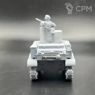 Описание картинки M3 Stuart-Honey от Пластиковые флэшбеки по цене 850руб | Свободный Рынок Миниатюр - СРМ