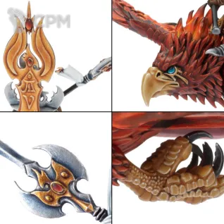 Описание картинки Flamespyre Phoenix Frostheart Phoenix (2013) от WastelandMiniatures по цене 1 800руб | Свободный Рынок Миниатюр - СРМ