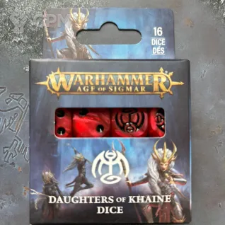 Описание картинки Daughters of Khaine dice от Regdar по цене 3 300руб | Свободный Рынок Миниатюр - СРМ
