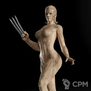 Описание картинки Mystique Фигурка (Marvel) от GAS3TXD  по цене 4 200руб | Свободный Рынок Миниатюр - СРМ