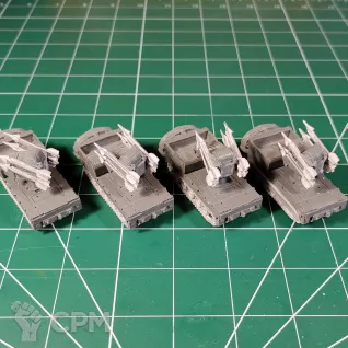 Описание картинки TUBX09 TEAM YANKEE American M48 Chaparral SAM от Vault Boy по цене 2 798руб | Свободный Рынок Миниатюр - СРМ