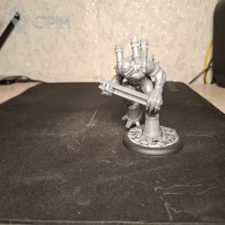 Описание картинки Metal golem от Zehir по цене 1 000руб | Свободный Рынок Миниатюр - СРМ