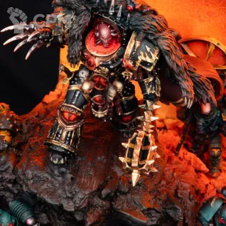 Описание картинки Horus Ascended (диорама) от Eljas по цене 59 999руб | Свободный Рынок Миниатюр - СРМ