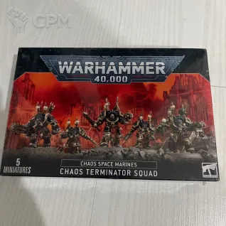 Описание картинки Chaos Space Marines: Terminators от zurdo по цене 6 400руб | Свободный Рынок Миниатюр - СРМ