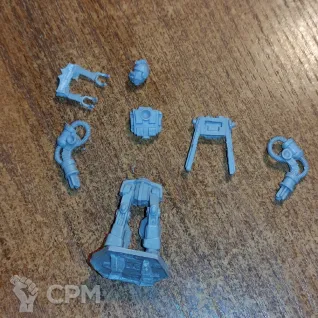 Описание картинки Файерстартер FS9-M2 (35 тонн) от Dwarf Pirate Foundry по цене 350руб | Свободный Рынок Миниатюр - СРМ