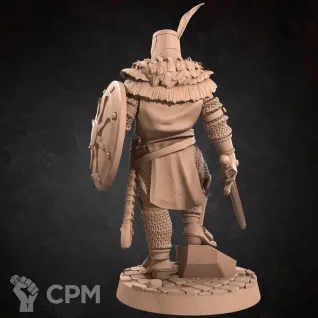 Описание картинки СОЛЕР ИЗ АСТОРЫ (Dark Souls) от Mind Mash print  по цене 450руб | Свободный Рынок Миниатюр - СРМ
