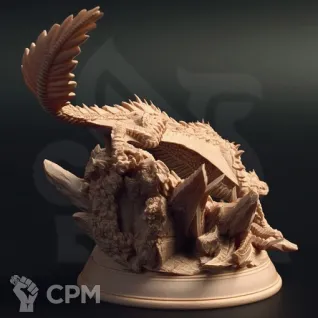 Описание картинки Хаятири, летающий змей от Dark Craft Hobby по цене 845руб | Свободный Рынок Миниатюр - СРМ