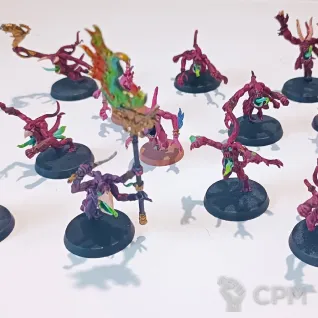 Описание картинки Pink Horrors of Tzeentch (x13) от OMG_SL по цене 1 990руб | Свободный Рынок Миниатюр - СРМ