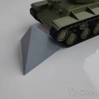 Описание картинки Противотанковые заграждения "Зубы дракона" (1:35). 2 шт. Серый. от Макс.Т-27 по цене 100руб | Свободный Рынок Миниатюр - СРМ
