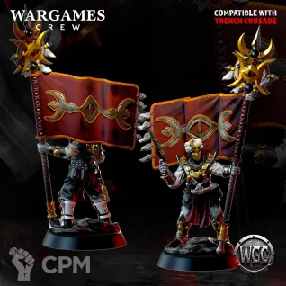 Описание картинки Murideen acolytes Command от Manufactorum76 по цене 550руб | Свободный Рынок Миниатюр - СРМ