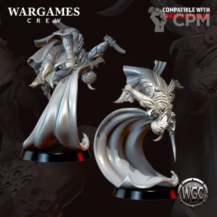 Описание картинки Murideen Assasin Shadeblades от Manufactorum76 по цене 600руб | Свободный Рынок Миниатюр - СРМ