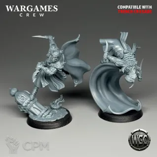 Описание картинки Murideen Assasin Shadeblades от Manufactorum76 по цене 600руб | Свободный Рынок Миниатюр - СРМ