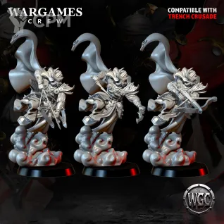 Описание картинки Murideen Assasin Shadeblade Lord от Manufactorum76 по цене 500руб | Свободный Рынок Миниатюр - СРМ