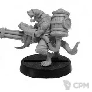 Описание картинки Teethbreaker gun от Punga Miniatures по цене 650руб | Свободный Рынок Миниатюр - СРМ