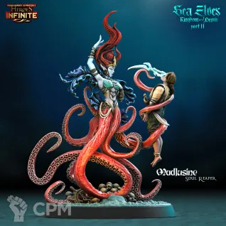 Описание картинки Madlusine, Soul Reaper от Troster по цене 500руб | Свободный Рынок Миниатюр - СРМ