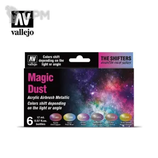 Описание картинки Набор Vallejo The Shifters - Magic Dust 77090 от Sladkov по цене 2 350руб | Свободный Рынок Миниатюр - СРМ