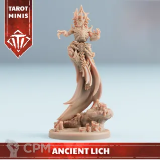 Описание картинки ANCIENT LICH от Canis_Wolfborn по цене 400руб | Свободный Рынок Миниатюр - СРМ