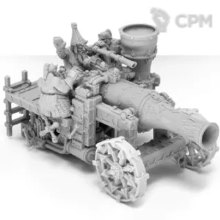 Описание картинки MAGMA CANNON от Серж по цене 1 800руб | Свободный Рынок Миниатюр - СРМ