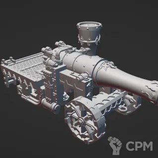 Описание картинки Magma Cannon от Daniilfedyakov по цене 1 200руб | Свободный Рынок Миниатюр - СРМ