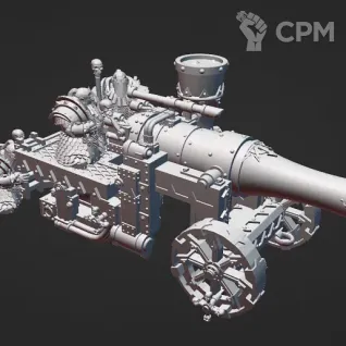 Описание картинки Magma Cannon от MrMetalHorror по цене 900руб | Свободный Рынок Миниатюр - СРМ