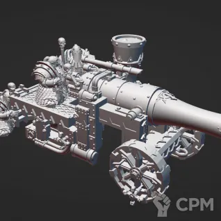 Описание картинки Magma Cannon от Daniilfedyakov по цене 1 200руб | Свободный Рынок Миниатюр - СРМ