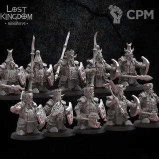 Описание картинки Infernal Cohort / Infernal Guard от MrMetalHorror по цене 1 000руб | Свободный Рынок Миниатюр - СРМ