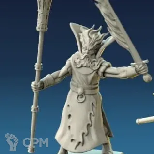 Описание картинки Master Mage / Empire Wizard / Маг / Колдун / Чарадей от MrMetalHorror по цене 275руб | Свободный Рынок Миниатюр - СРМ