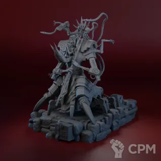 Описание картинки Tech priest enginseer от MrMetalHorror по цене 500руб | Свободный Рынок Миниатюр - СРМ